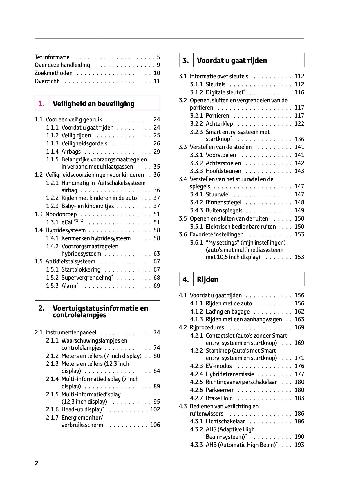2026 Toyota Yaris Cross Hybrid Gebruikershandleiding | Nederlands