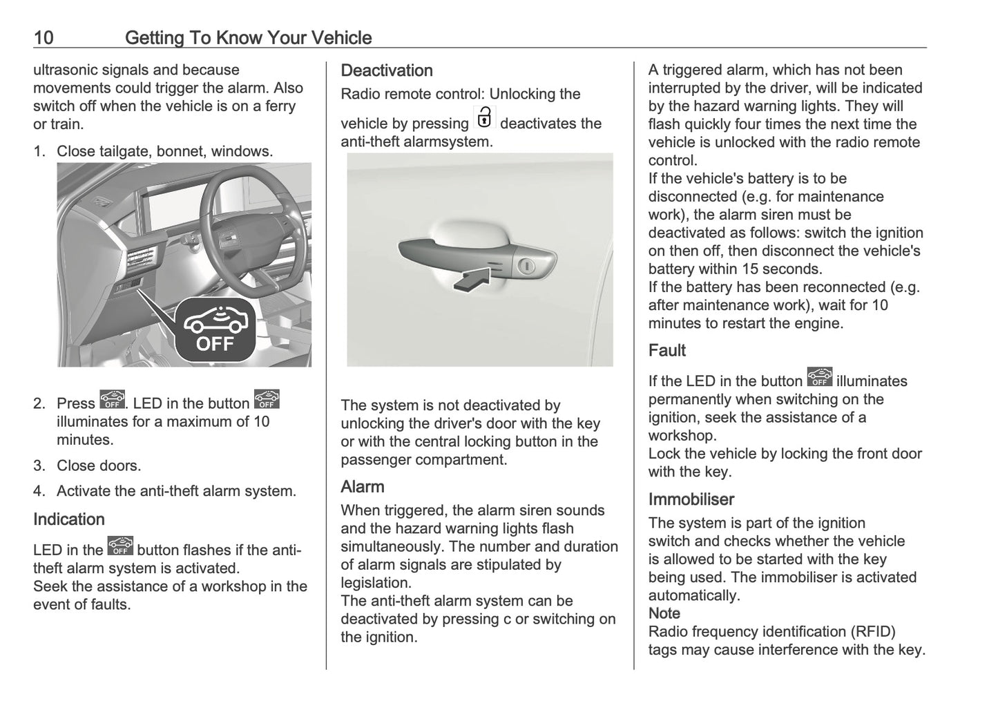 2025 Vauxhall Frontera Owner's Manual | English