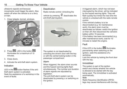2025 Vauxhall Frontera Owner's Manual | English