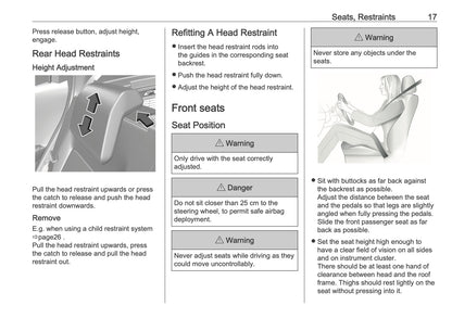 2025 Vauxhall Frontera Owner's Manual | English