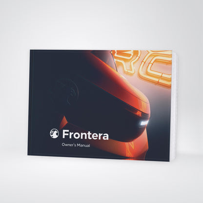 2025-2026 Vauxhall Frontera Owner's Manual | English