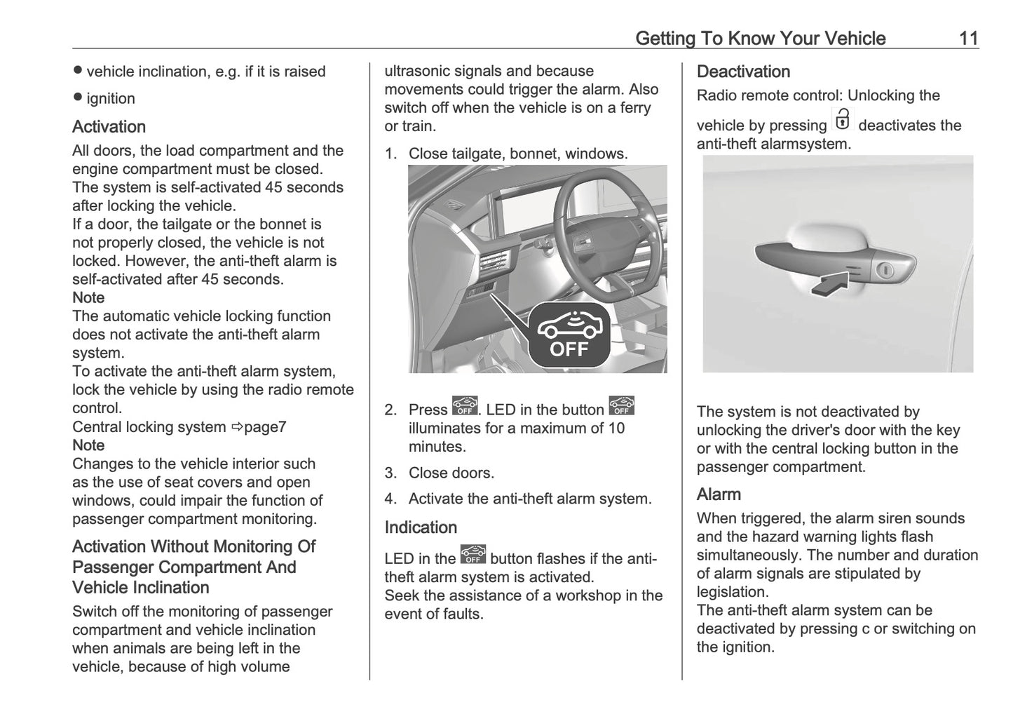 2025-2026 Vauxhall Frontera Owner's Manual | English