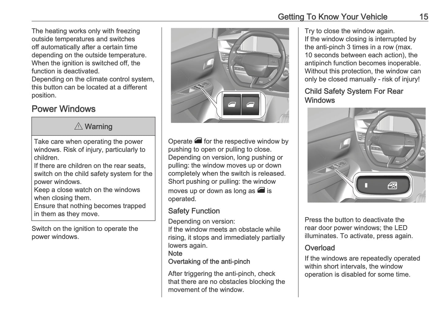 2025-2026 Vauxhall Frontera Owner's Manual | English