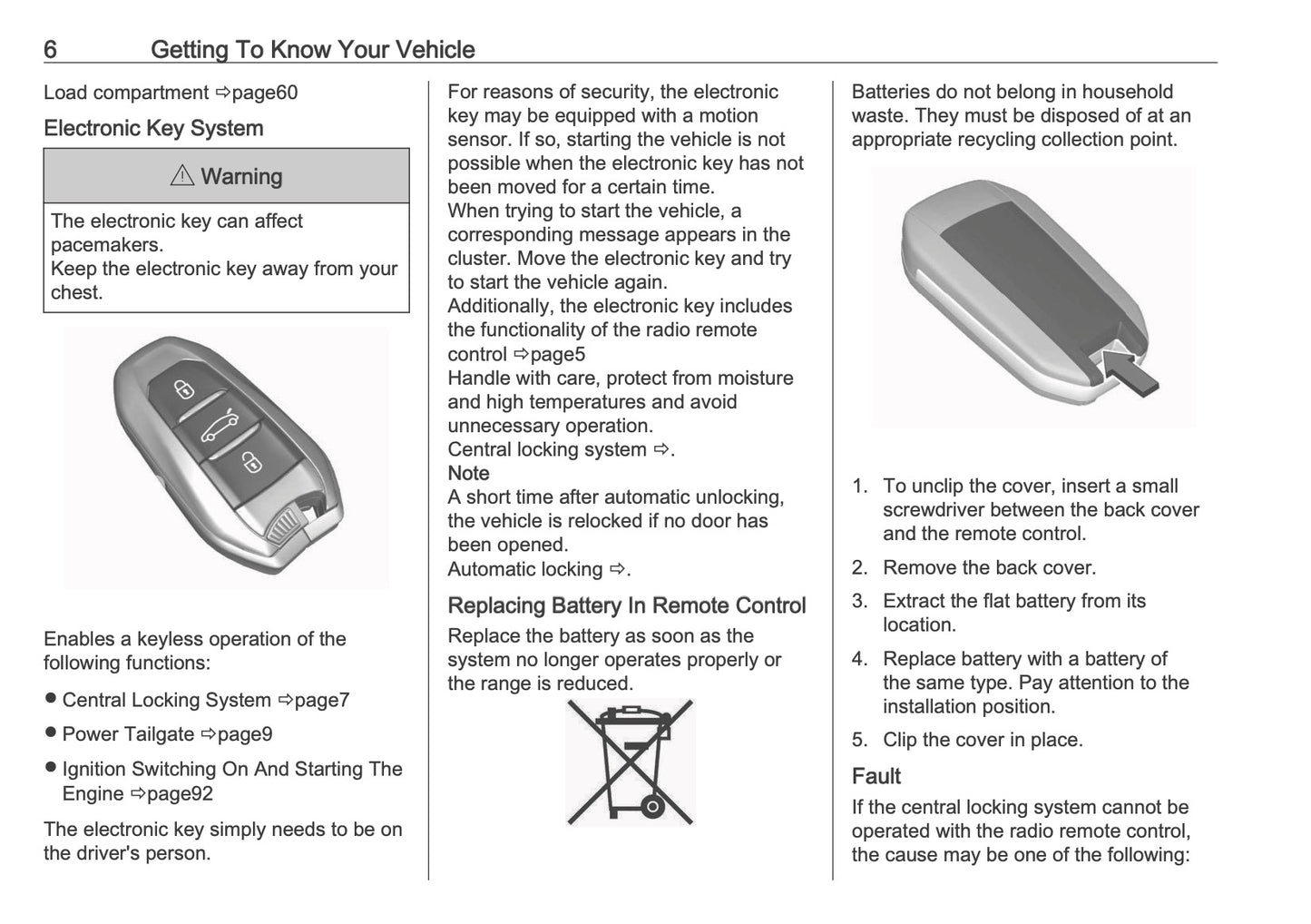 2025-2026 Vauxhall Frontera Owner's Manual | English