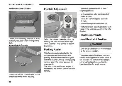 2026 Vauxhall Frontera Owner's Manual | English