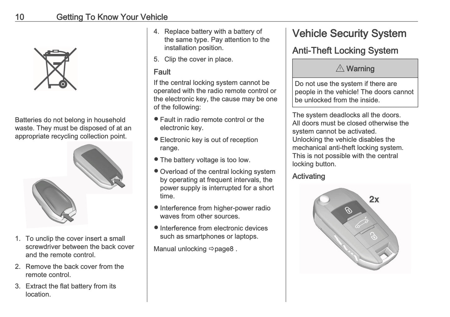 2025 Vauxhall Mokka Owner's Manual | English