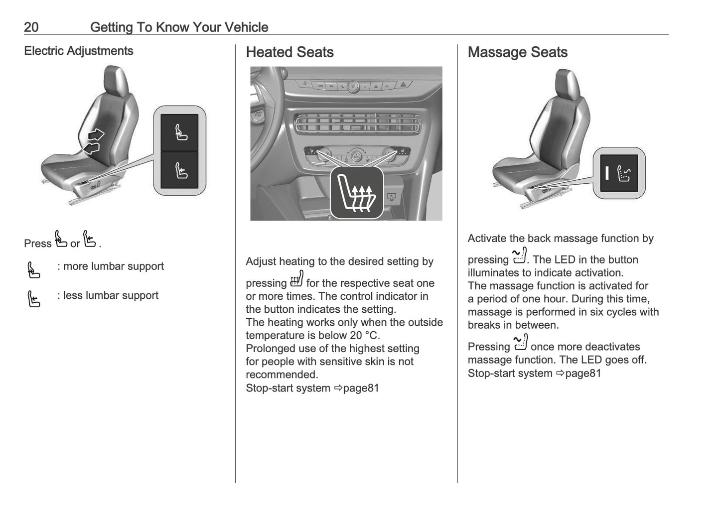 2025 Vauxhall Mokka Owner's Manual | English