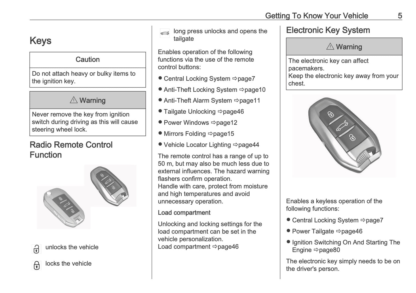 2025 Vauxhall Mokka Owner's Manual | English