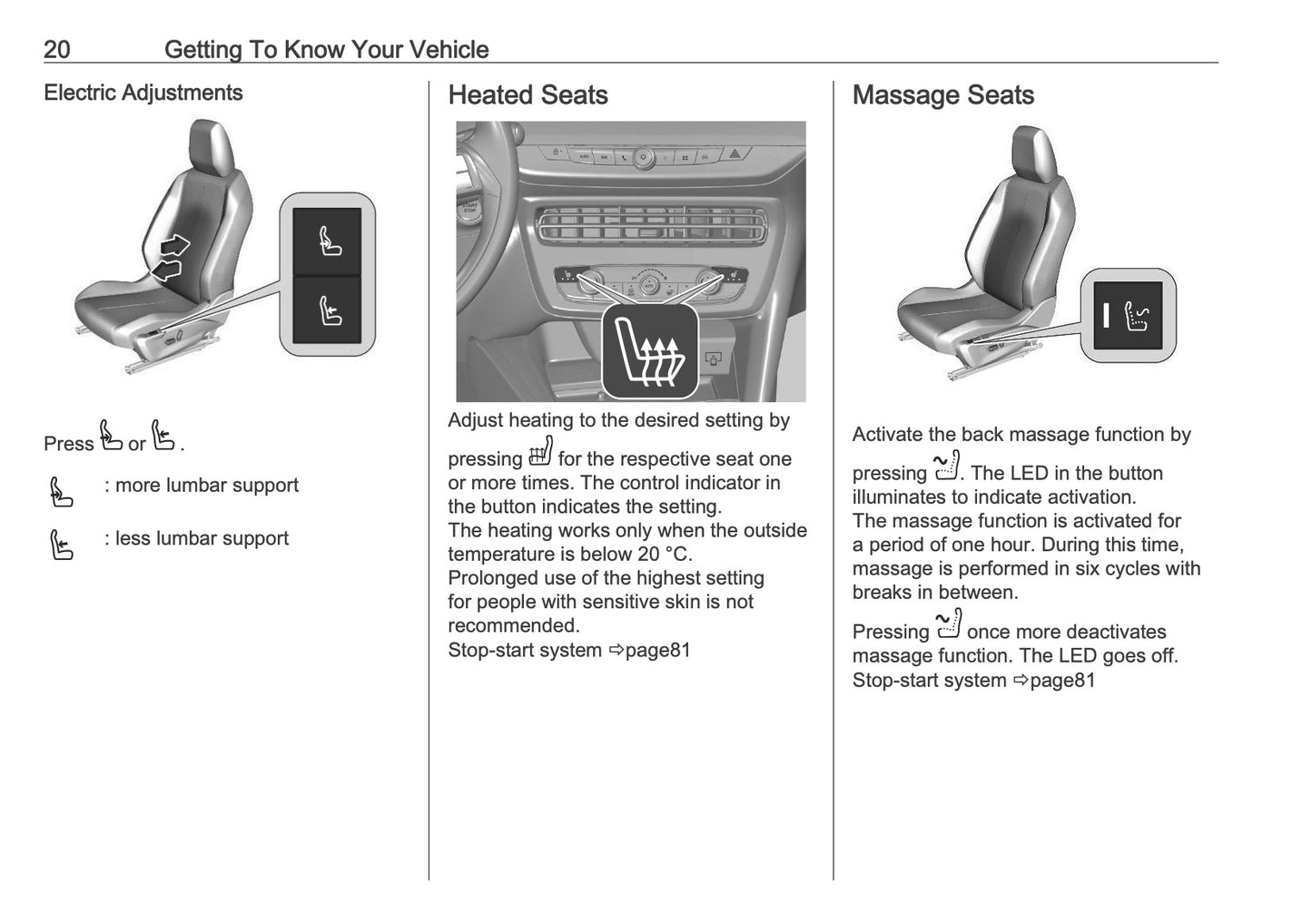 2025-2026 Vauxhall Mokka Owner's Manual | English
