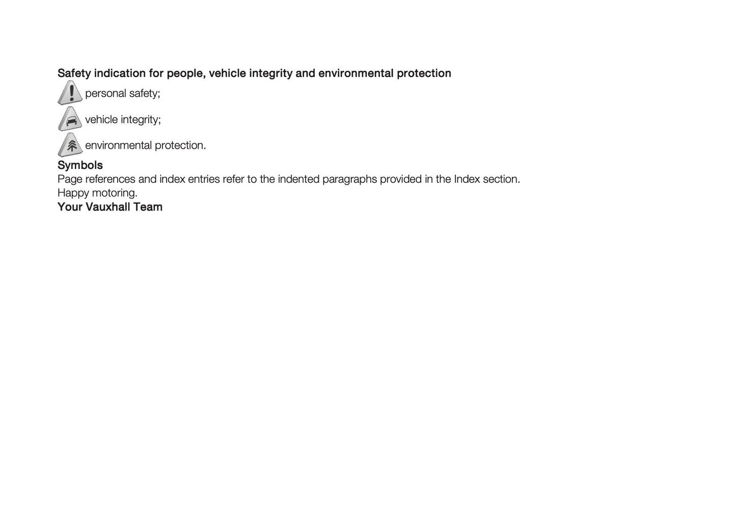 2025 Vauxhall Movano Owner's Manual | English