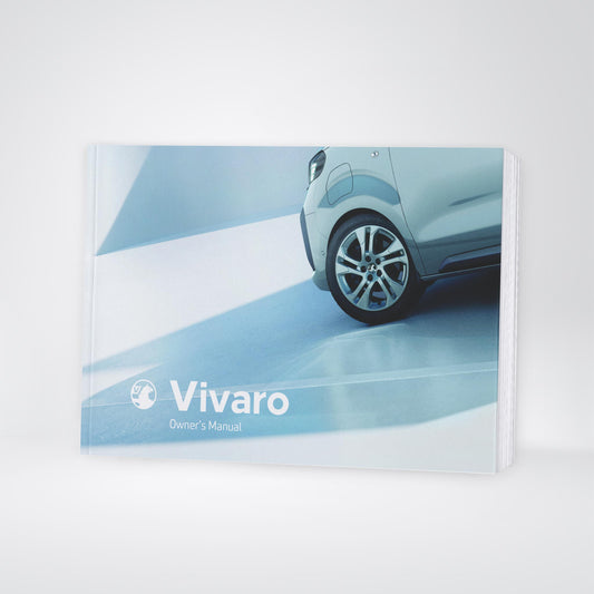 2024-2025 Vauxhall Vivaro Owner's Manual | English