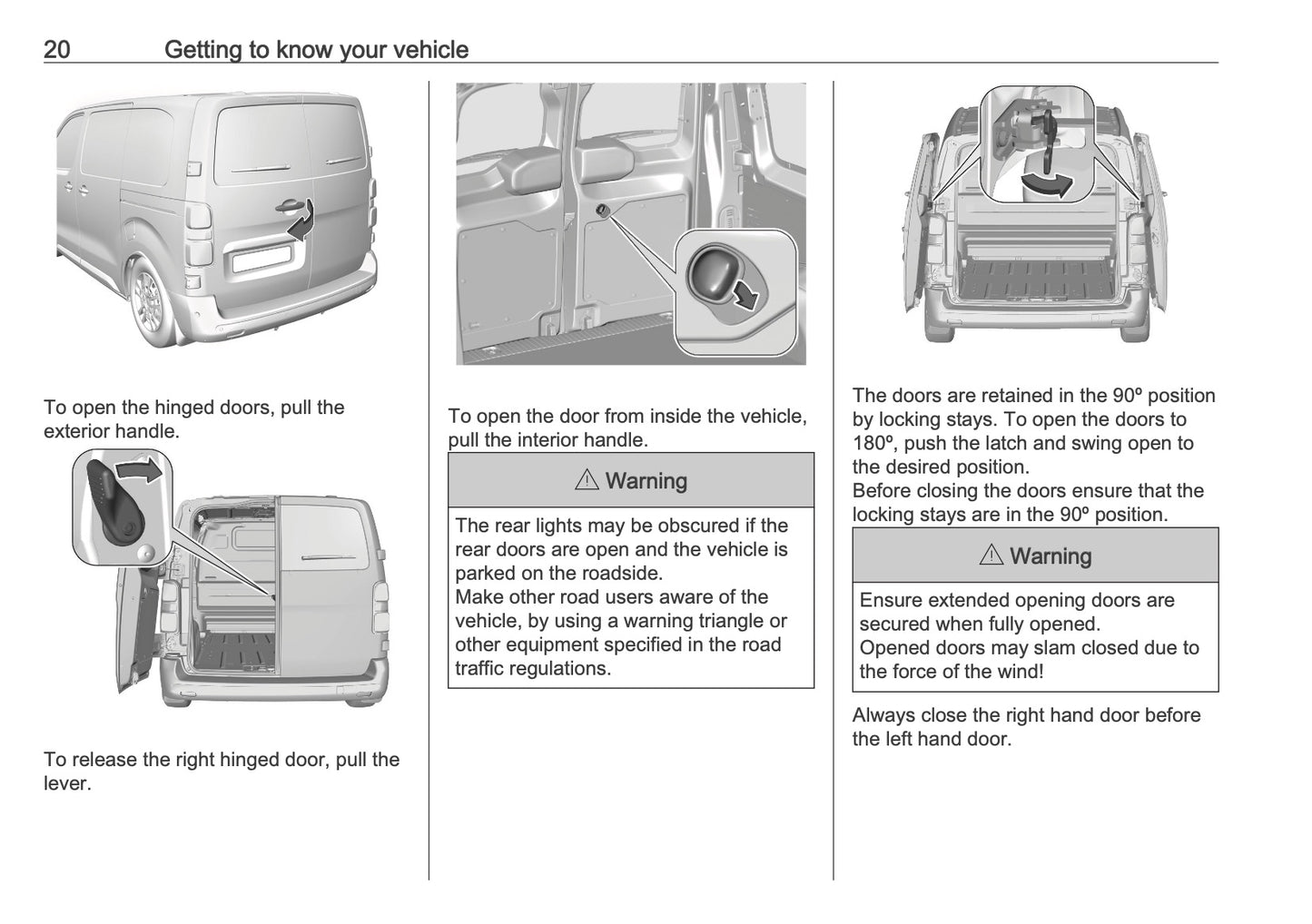 2025-2026 Vauxhall Vivaro Owner's Manual | English