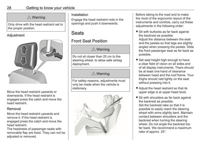 2025-2026 Vauxhall Vivaro Owner's Manual | English