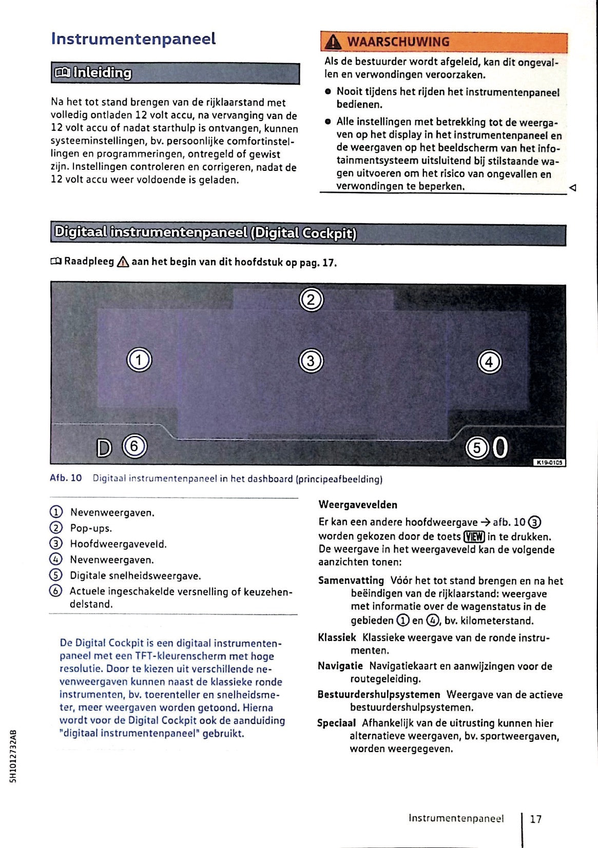 2020 Volkswagen Golf eHybrid/Golf GTE Owner's Manual | Dutch
