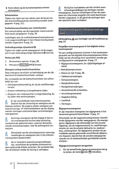 2020 Volkswagen Golf eHybrid/Golf GTE Owner's Manual | Dutch