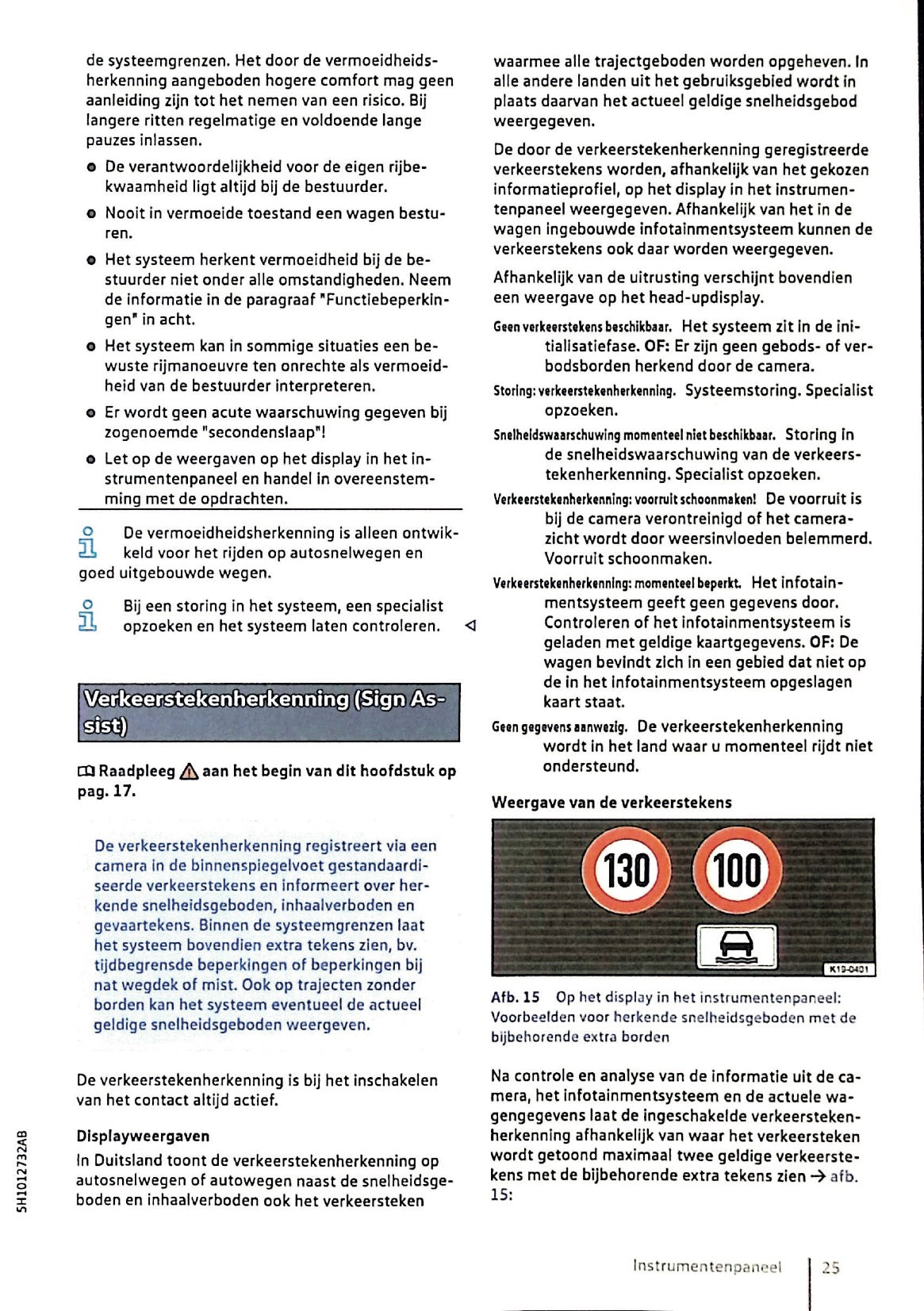 2020 Volkswagen Golf eHybrid/Golf GTE Owner's Manual | Dutch