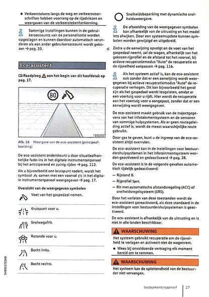 2020 Volkswagen Golf eHybrid/Golf GTE Owner's Manual | Dutch