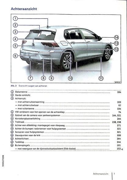 2020 Volkswagen Golf eHybrid/Golf GTE Owner's Manual | Dutch