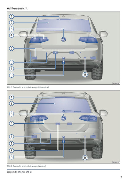 2020 Volkswagen Passat GTE/Passat Variant GTE Gebruikershandleiding | Nederlands