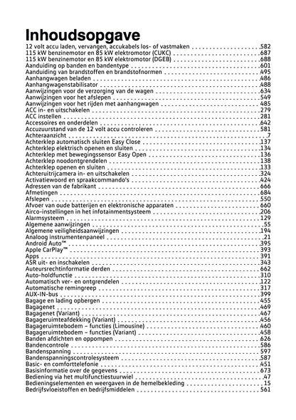 2020 Volkswagen Passat GTE/Passat Variant GTE Gebruikershandleiding | Nederlands