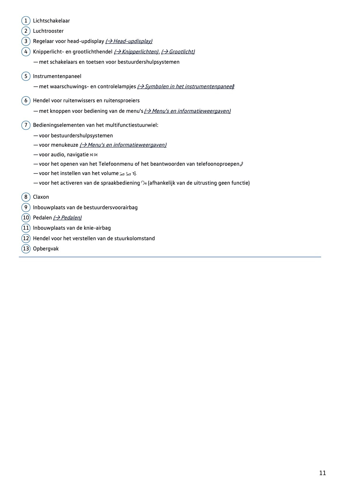 2020 Volkswagen Passat GTE/Passat Variant GTE Gebruikershandleiding | Nederlands