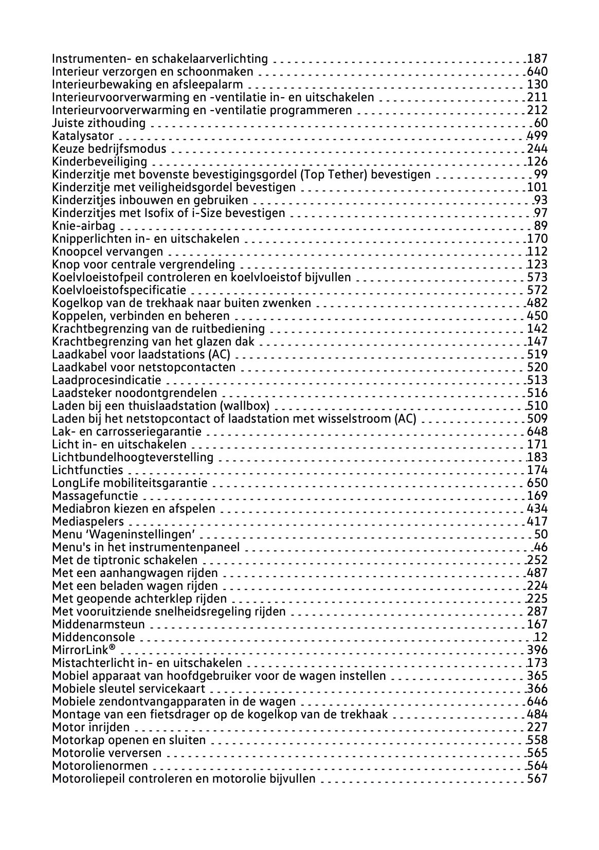 2020 Volkswagen Passat GTE/Passat Variant GTE Gebruikershandleiding | Nederlands