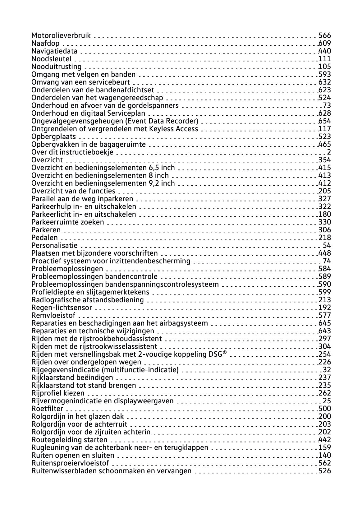 2020 Volkswagen Passat GTE/Passat Variant GTE Gebruikershandleiding | Nederlands