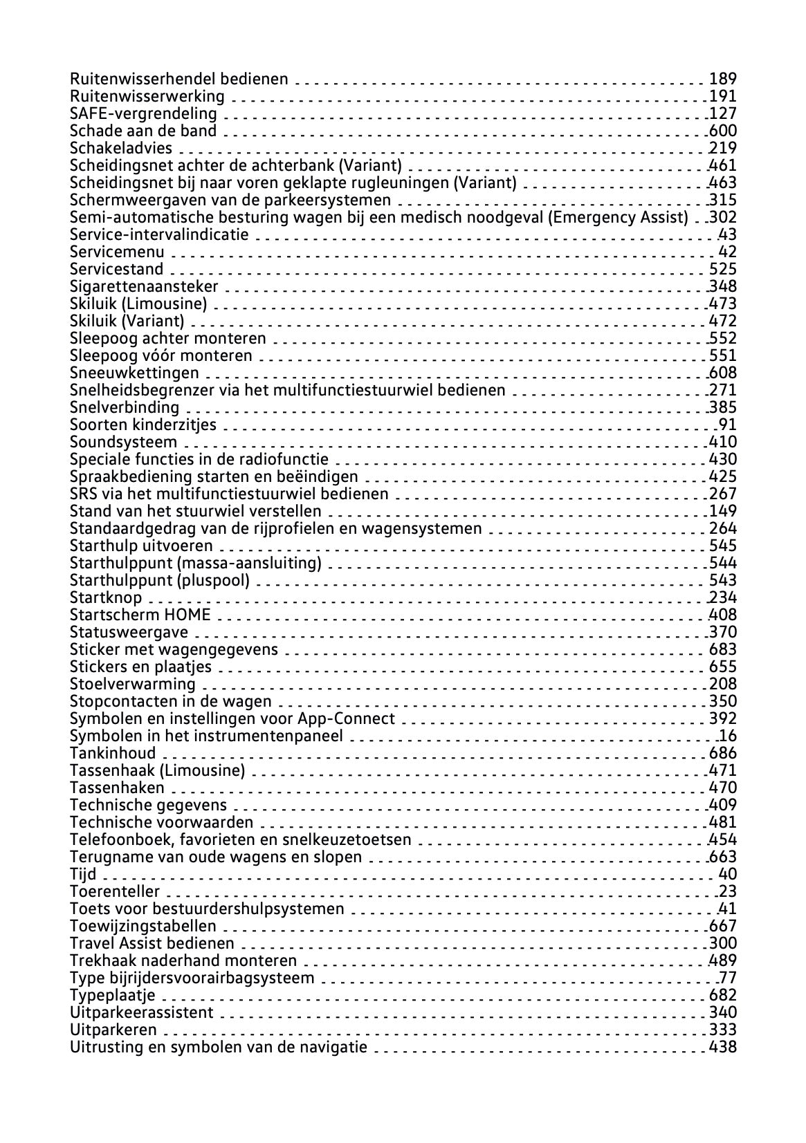 2020 Volkswagen Passat GTE/Passat Variant GTE Gebruikershandleiding | Nederlands