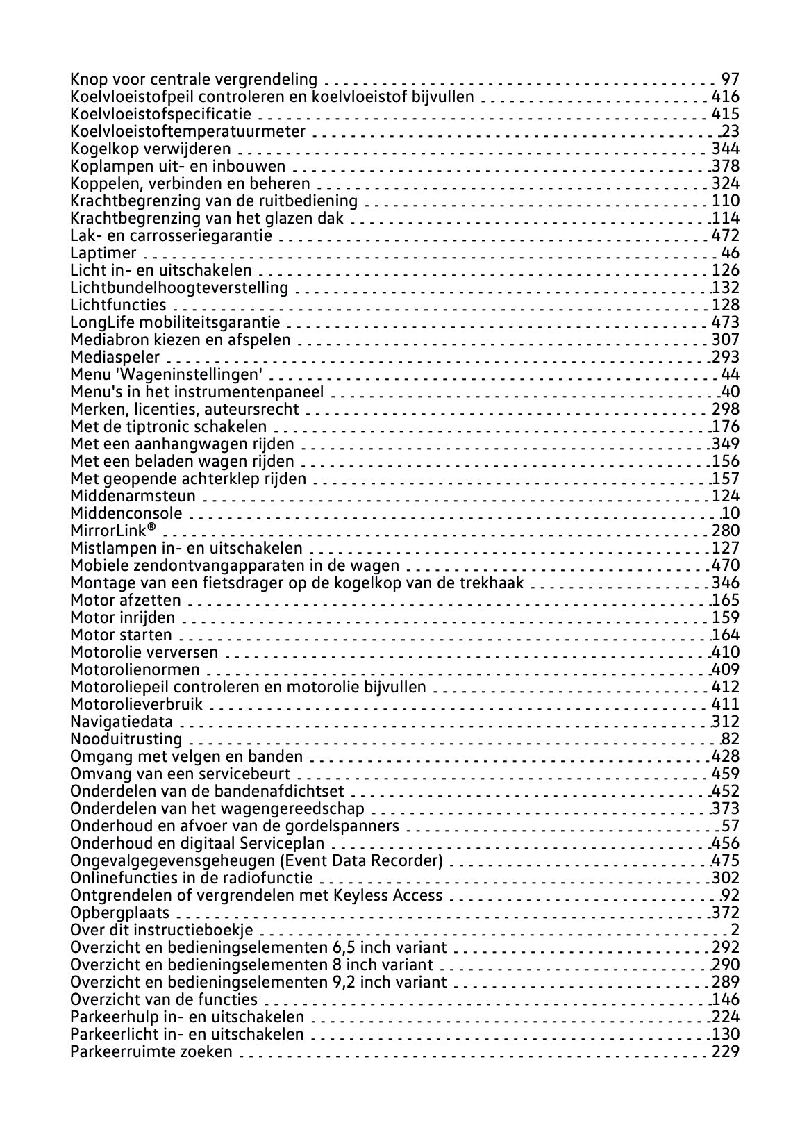2020-2021 Volkswagen Polo Gebruikershandleiding | Nederlands
