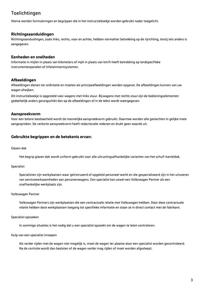 2021-2022 Volkswagen Polo Gebruikershandleiding | Nederlands