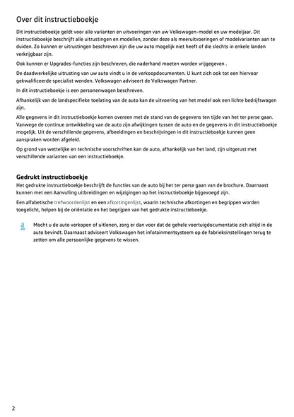 2022-2023 Volkswagen Taigo Gebruikershandleiding | Nederlands