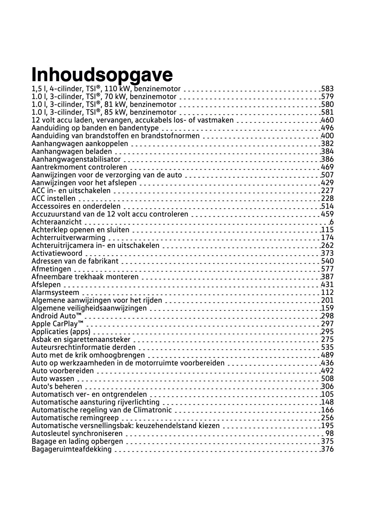 2022-2023 Volkswagen Taigo Gebruikershandleiding | Nederlands