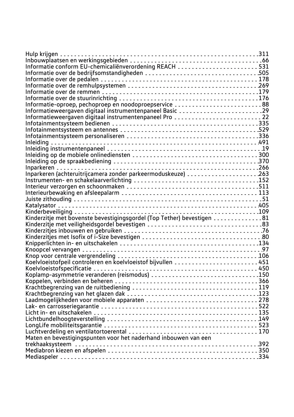 2022-2023 Volkswagen Taigo Gebruikershandleiding | Nederlands