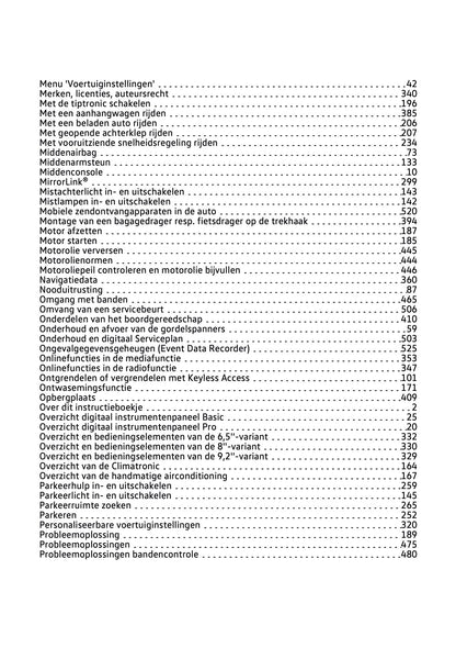 2022-2023 Volkswagen Taigo Gebruikershandleiding | Nederlands
