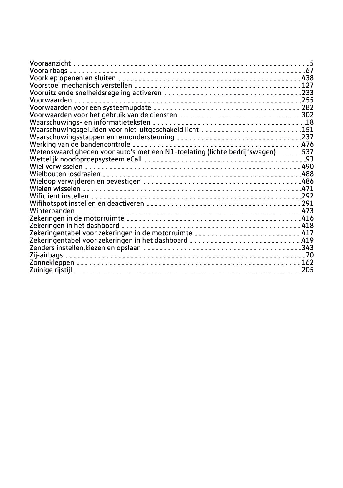 2022-2023 Volkswagen Taigo Gebruikershandleiding | Nederlands