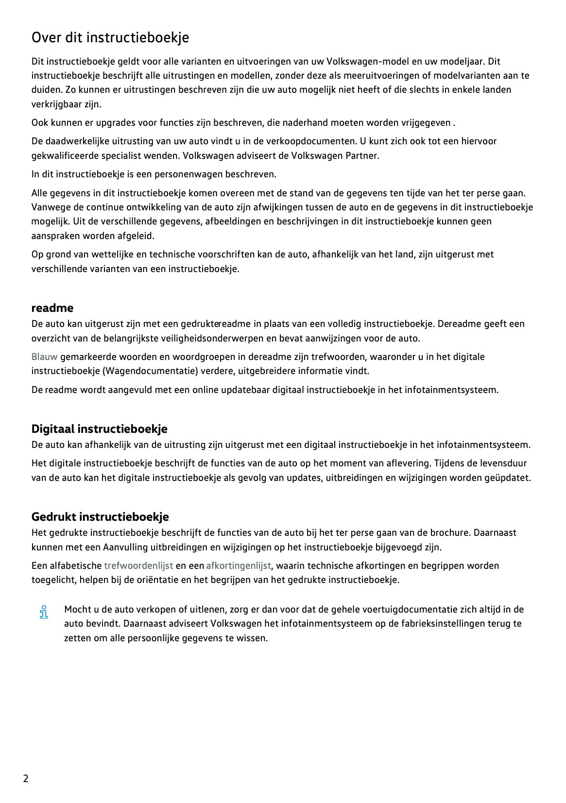 2024-2025 Volkswagen Tiguan Gebruikershandleiding | Nederlands