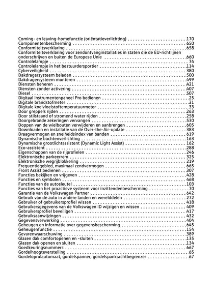 2024-2025 Volkswagen Tiguan Gebruikershandleiding | Nederlands