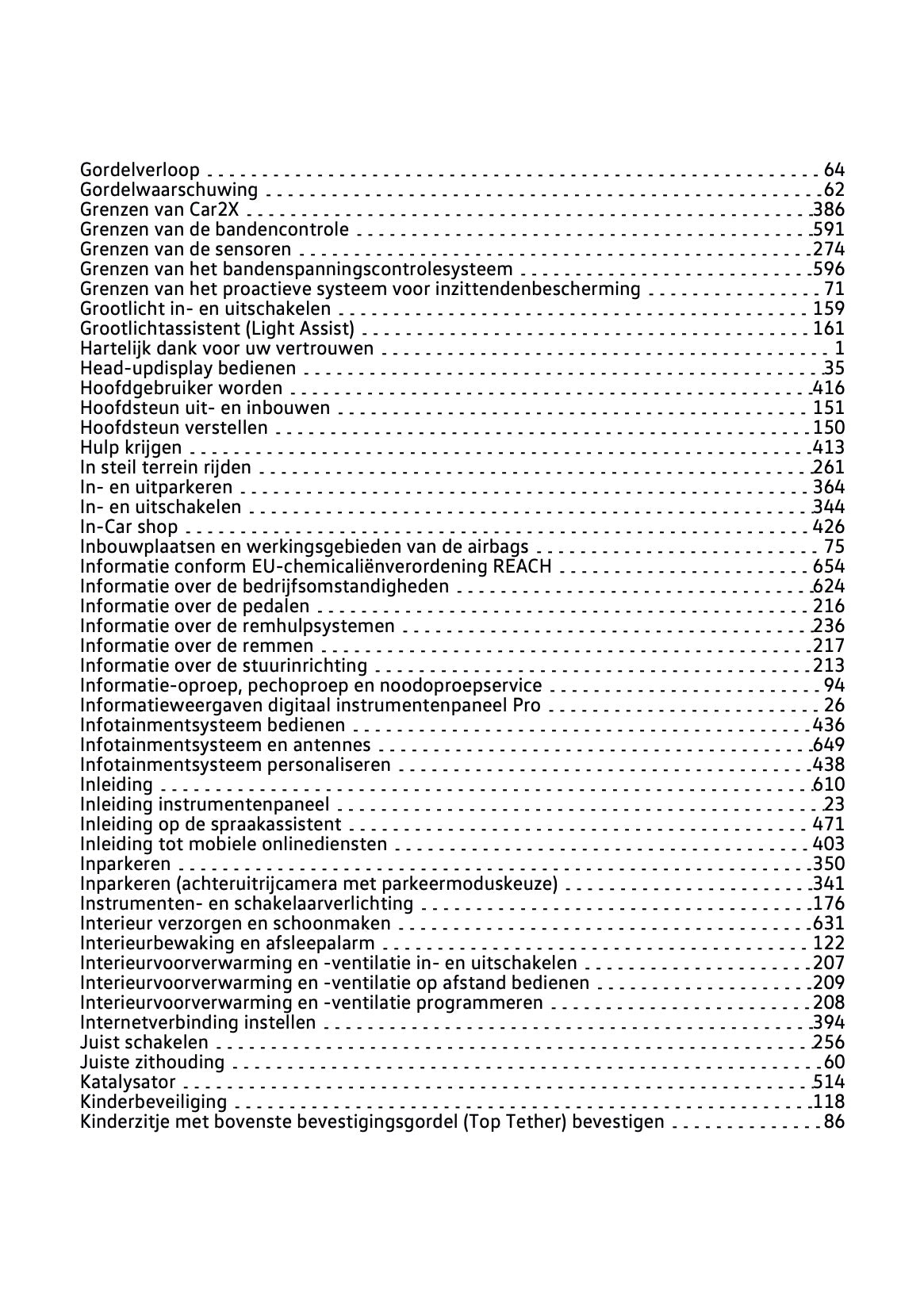 2024-2025 Volkswagen Tiguan Gebruikershandleiding | Nederlands