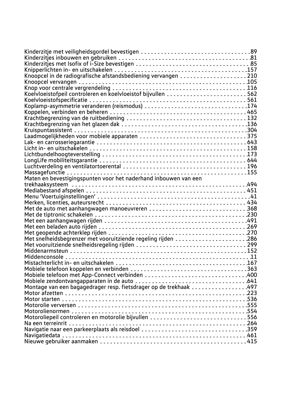 2024-2025 Volkswagen Tiguan Gebruikershandleiding | Nederlands