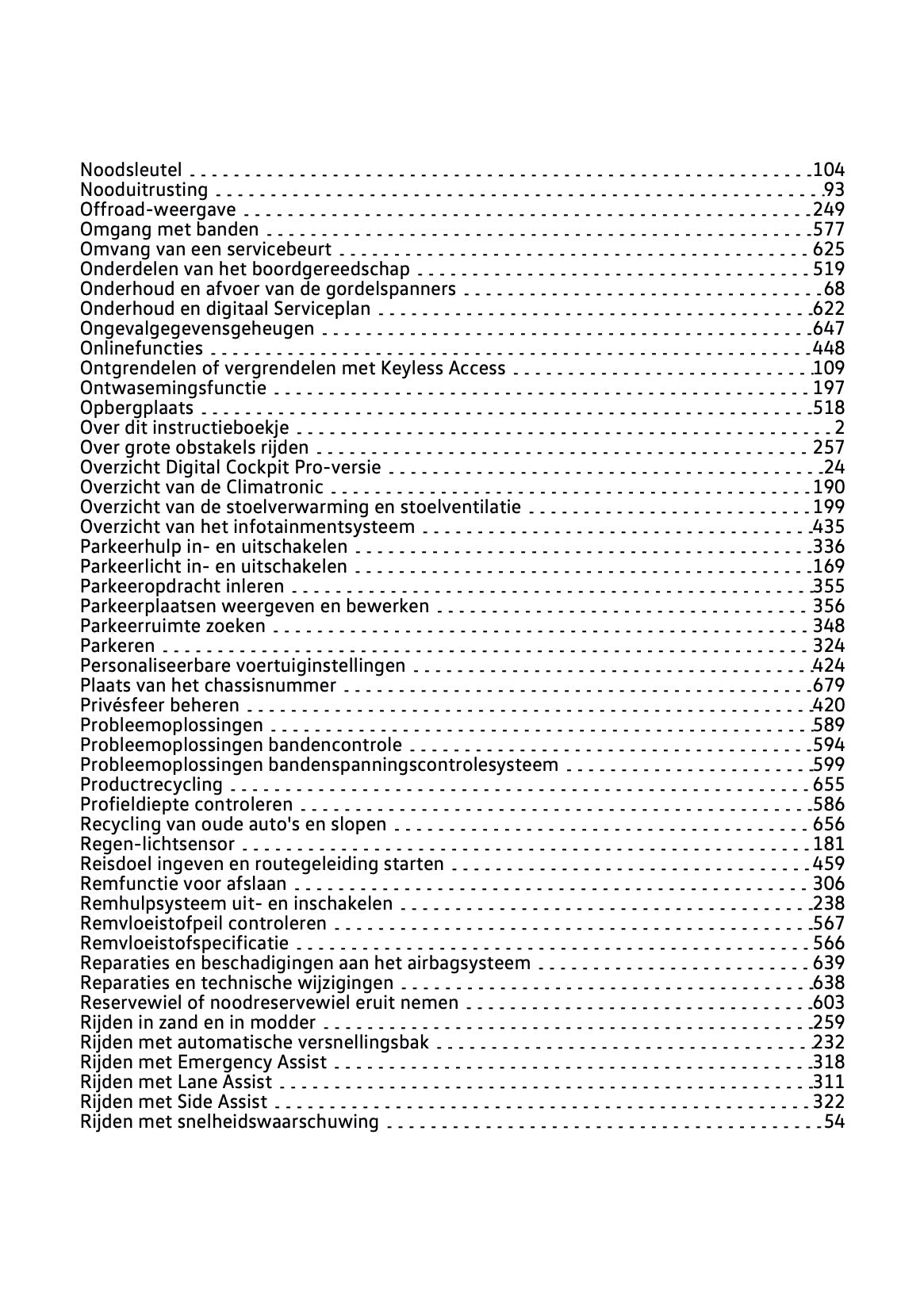 2024-2025 Volkswagen Tiguan Gebruikershandleiding | Nederlands