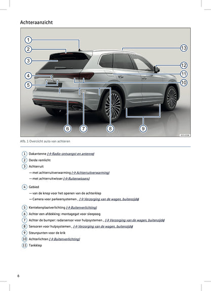 2023-2024 Volkswagen Touareg Owner's Manual | Dutch
