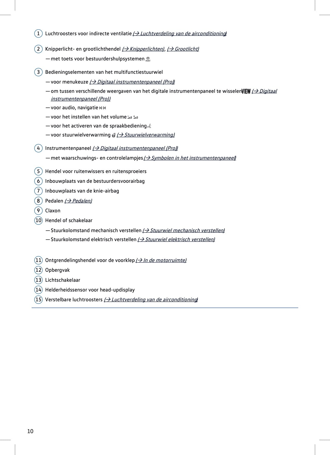 2023-2024 Volkswagen Touareg Owner's Manual | Dutch