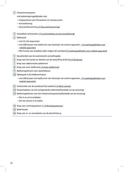 2023-2024 Volkswagen Touareg Owner's Manual | Dutch