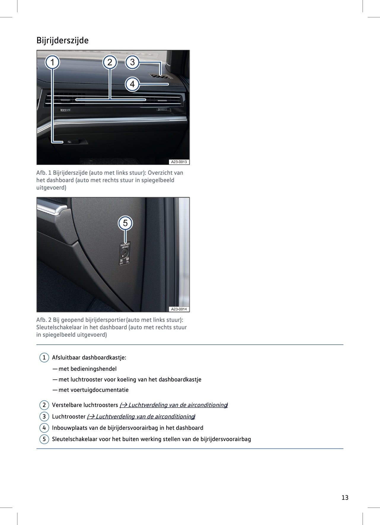 2023-2024 Volkswagen Touareg Owner's Manual | Dutch