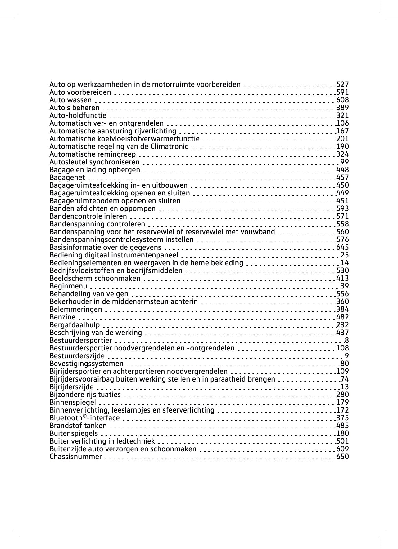 2023-2024 Volkswagen Touareg Owner's Manual | Dutch