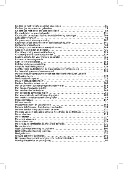 2023-2024 Volkswagen Touareg Owner's Manual | Dutch