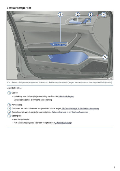2019-2020 Volkswagen T-Roc Owner's Manual | Dutch