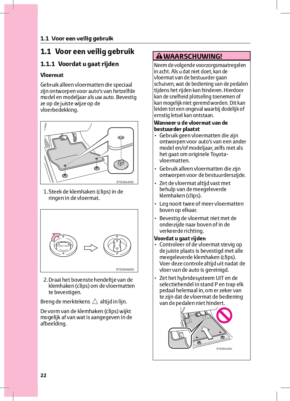 2022-2023 Toyota C-HR Hybrid Owner's Manual | Dutch