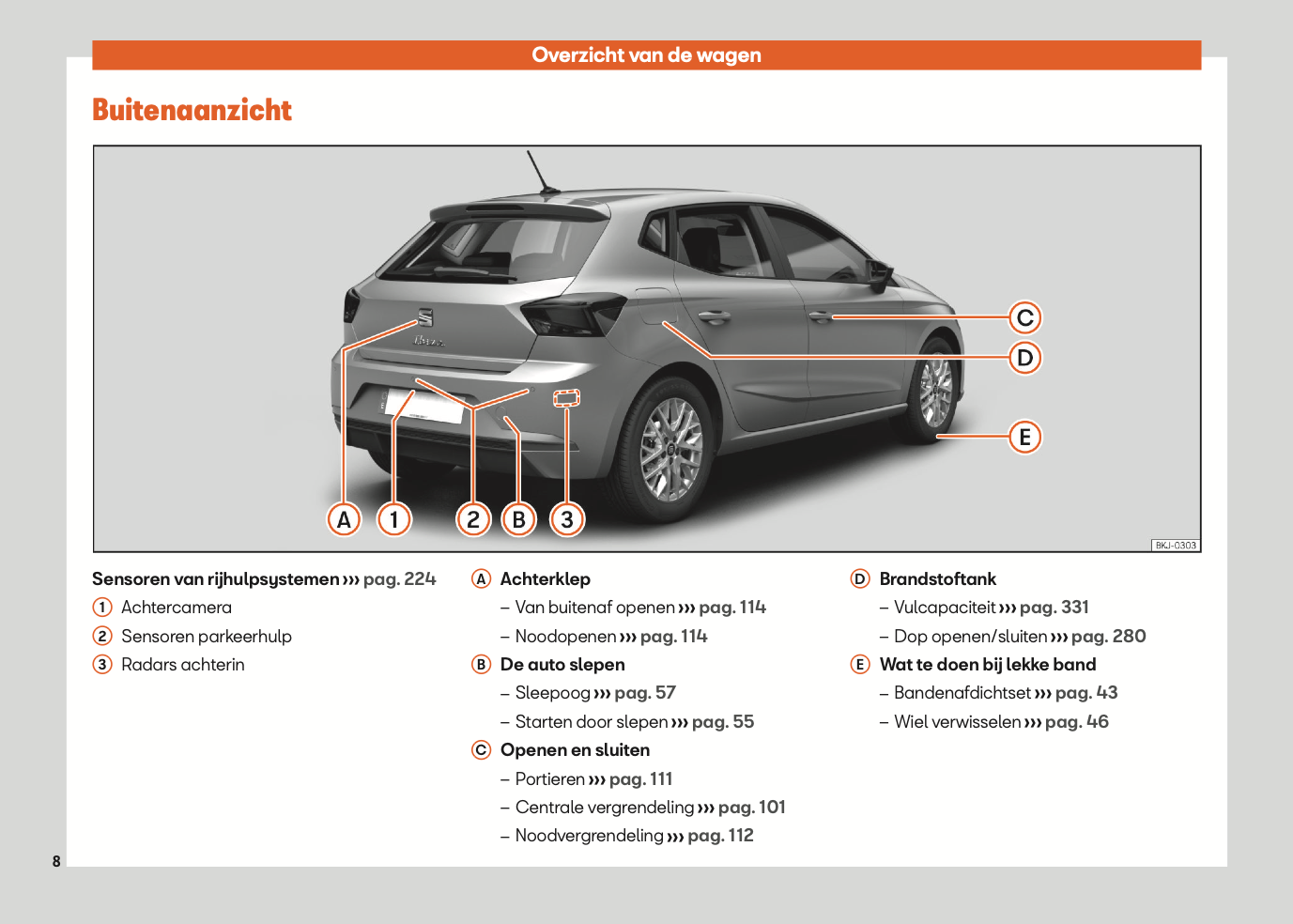 2021-2022 Seat Ibiza Manuel du propriétaire | Néerlandais