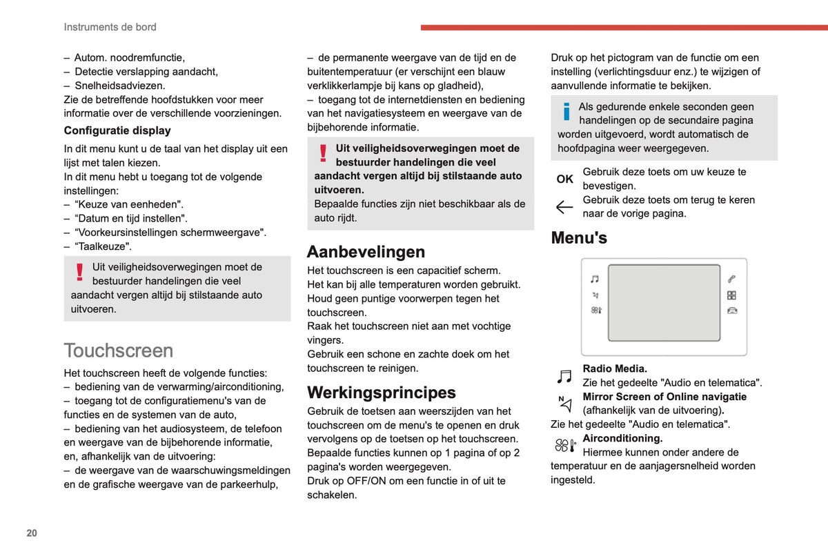 2019-2021 Citroën C3 Aircross Gebruikershandleiding | Nederlands